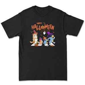 Bluey Halloween T-Shirt Adult and Kids Sizes